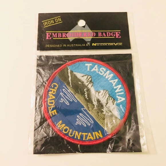 Vtg Cradle Mountain Lake  Sinclair National Park Tasmania Australia Patch - Picture 10 of 10